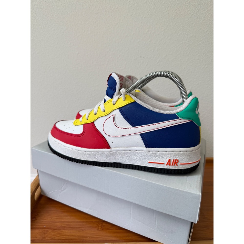 Nike Air Force 1 Low Multi-Color Primary Colors FN6980-657 Boys 7Y Womens 8.5 - Picture 16 of 16
